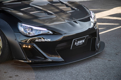 Toyota GT86 / Subaru BRZ (ZN6/ZC6) – bodykit widebody LB-Nation V1 Bumper Type GT Wing FRP Liberty Walk – zdjęcie 3