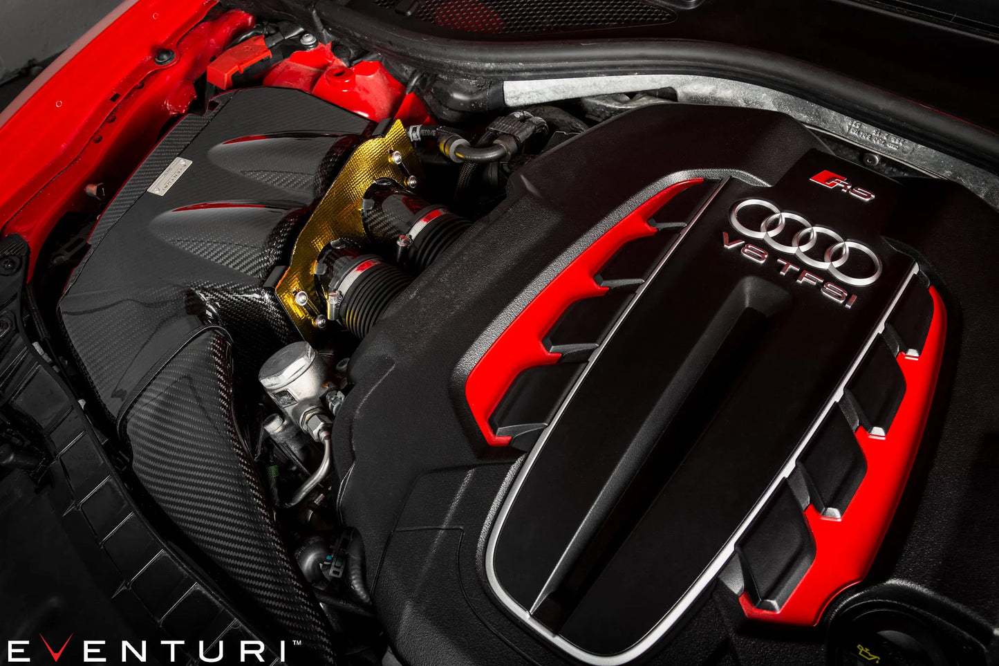 Eventuri Układ dolotowy Audi RS7, RS6 C7 - EVE-C7RS6-CF-INT - zdjęcie 7