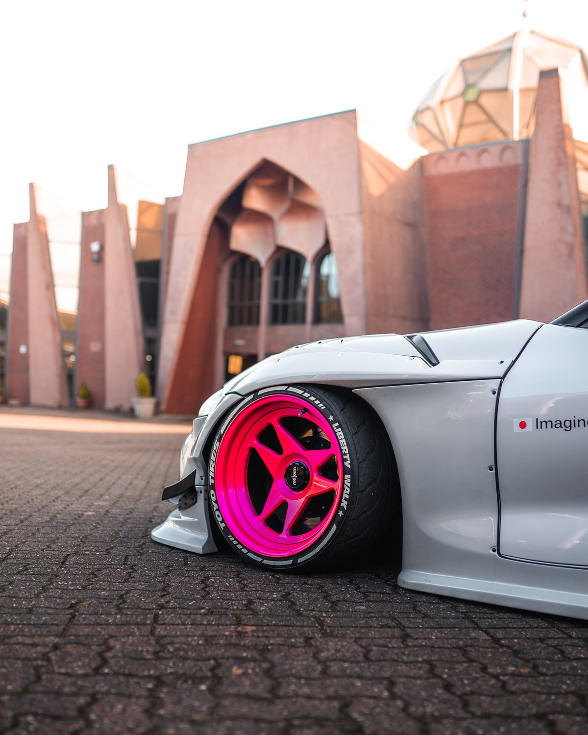 Toyota GR Supra A90 – bodykit widebody LB-WORKS V2 z maską FRP Liberty Walk – zdjęcie 32