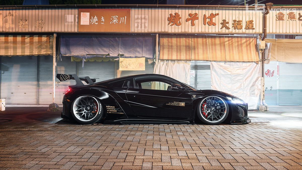 Honda NSX NC1 – bodykit widebody LB-WORKS V1 carbon Liberty Walk – zdjęcie 4