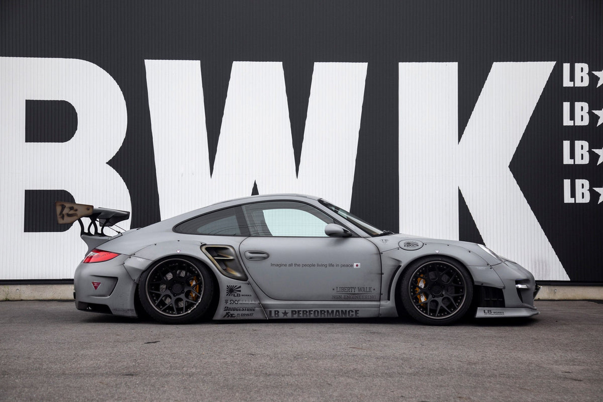 Porsche 911 (997) – bodykit widebody LB-WORKS V1 FRP Liberty Walk – zdjęcie 8