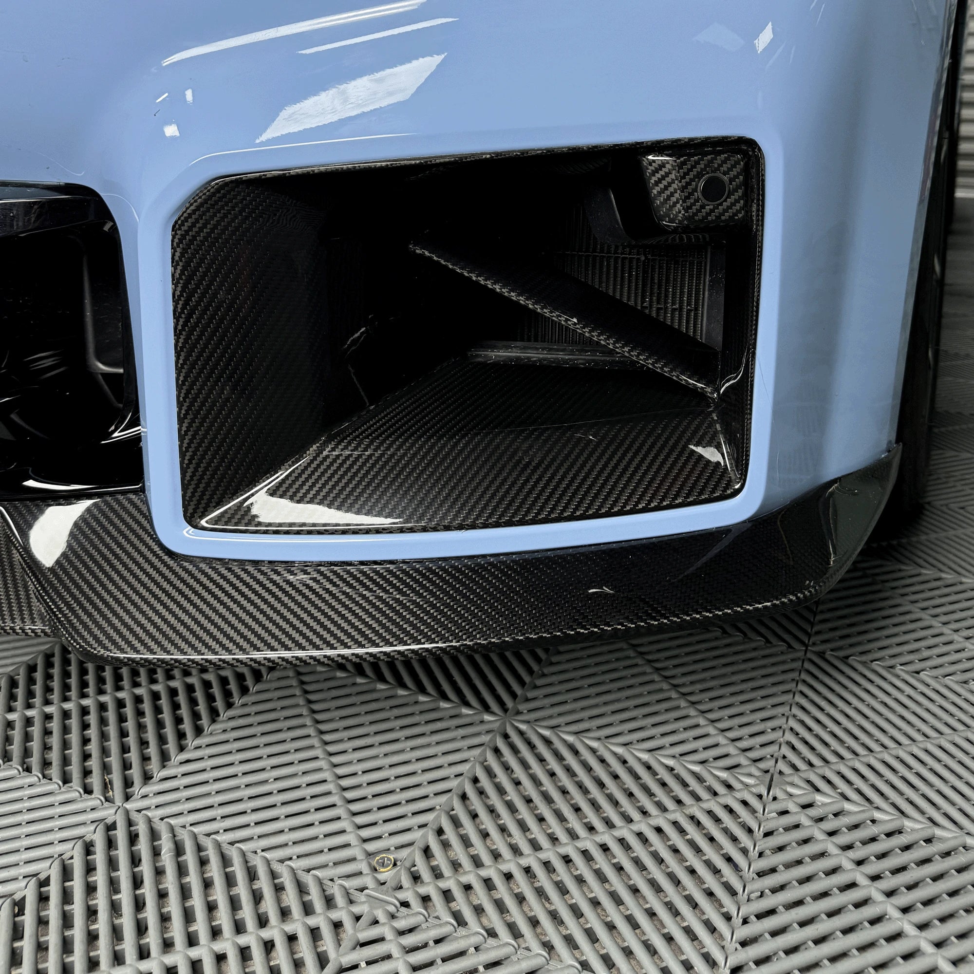 BMW M2 G87 CARBON V2 FRONT BUMPER INTAKES