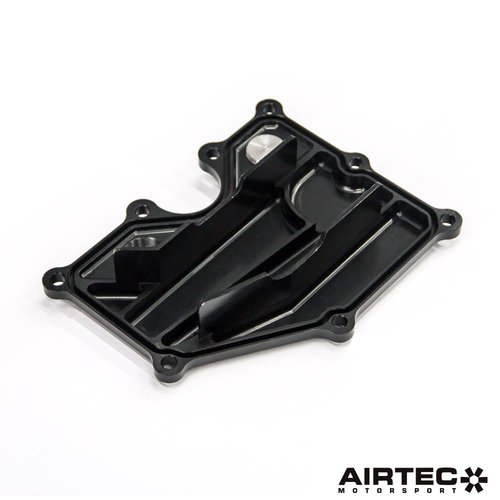 AIRTEC Motorsport Aluminiowa płyta przegrodowa odmy PCV do Ford Fiesta Mk6 / Focus ST & RS / Mazda 3 MPS (3)