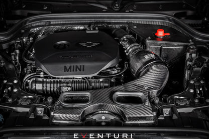 Eventuri Intake System MINI Cooper S / JCW (Pre-LCI) – Plastic Version with Carbon Scoop – EVE-F56-PL-INT