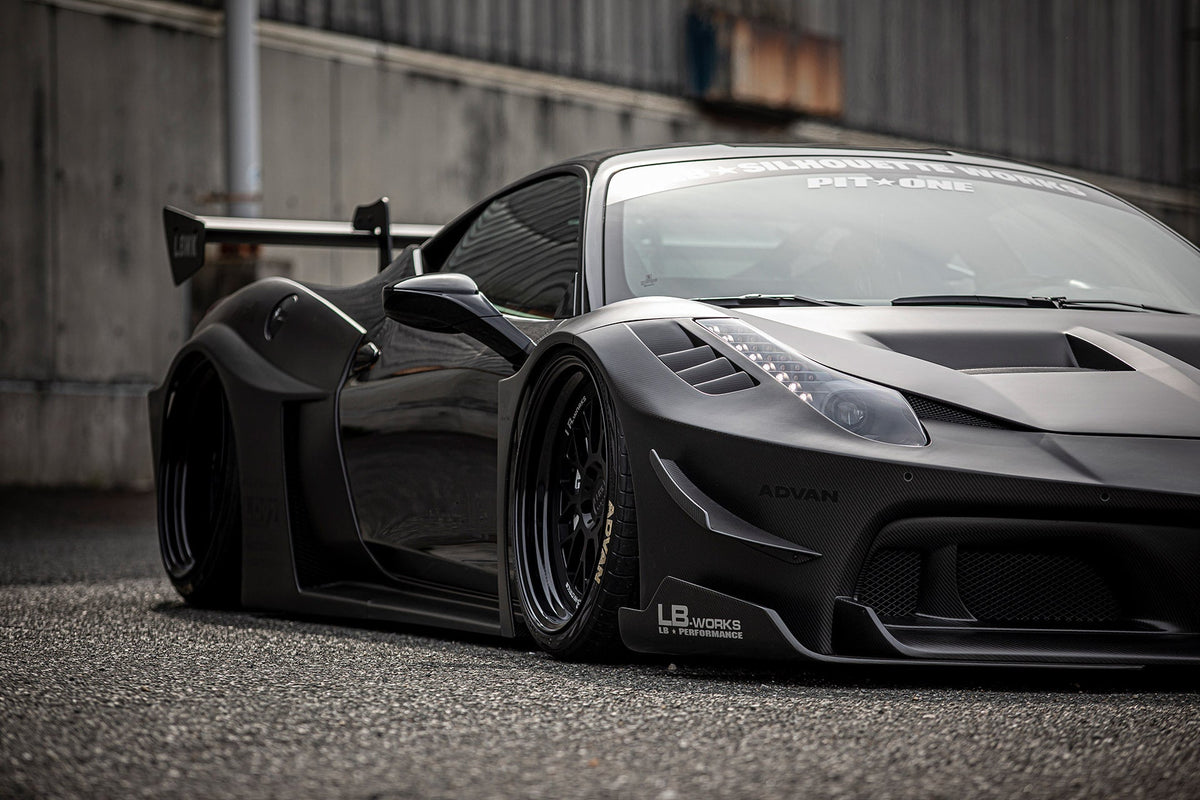 Ferrari 458 – bodykit widebody LB-Silhouette WORKS GT dry carbon Liberty Walk – zdjęcie 8
