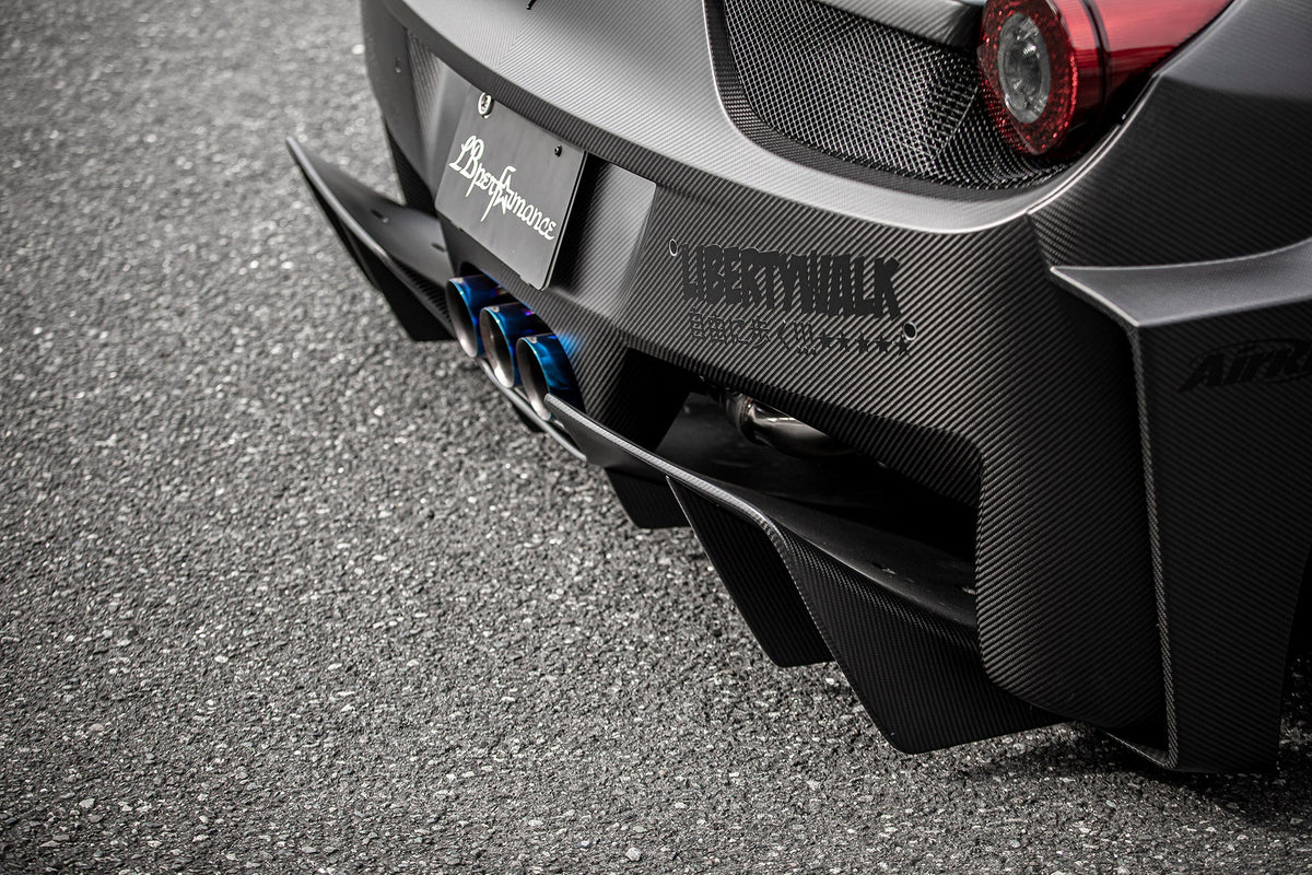 Ferrari 458 – bodykit widebody LB-Silhouette WORKS GT dry carbon Liberty Walk – zdjęcie 10