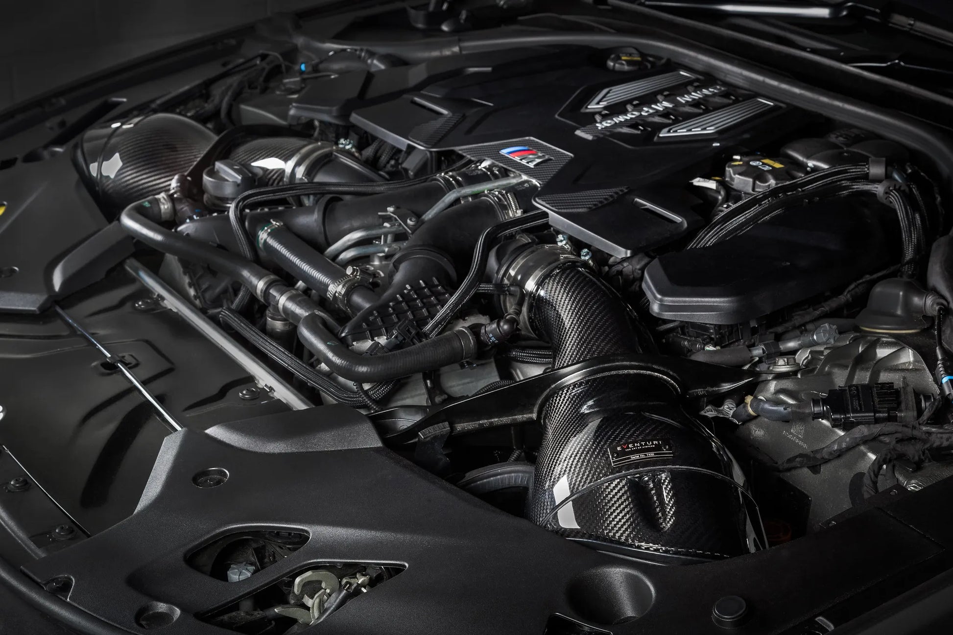 Eventuri Układ dolotowy BMW M5 F90, M8 F91/F92/F93 - EVE-F9XM5M8-CF-INT - zdjęcie 4