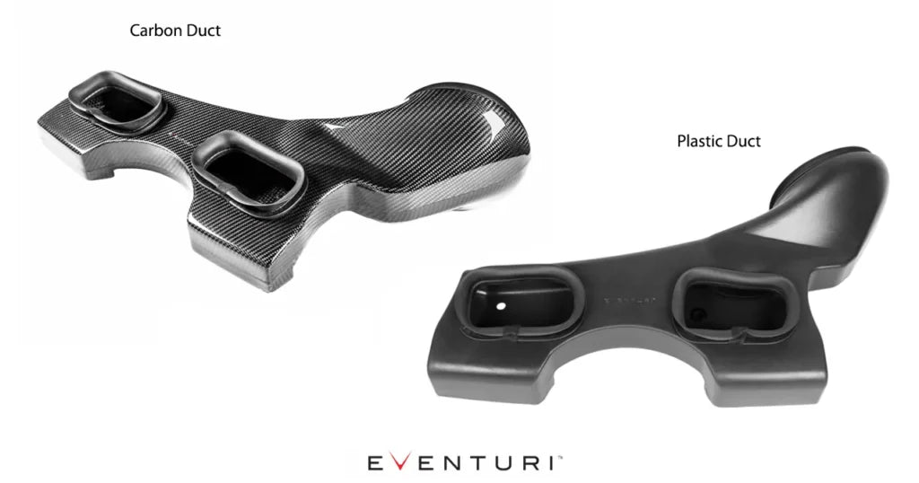 Eventuri Intake System MINI Cooper S / JCW (Pre-LCI) – Plastic Version with Carbon Scoop – EVE-F56-PL-INT