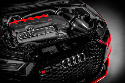 Eventuri Air Duct for Audi RS3 8V, TT 8S Headlights for Stage 3 System - EVE-ST38V8S-CF-HDP