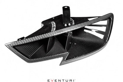 Eventuri Air Duct for Audi RS3 8V, TT 8S Headlights for Stage 3 System - EVE-ST38V8S-CF-HDP