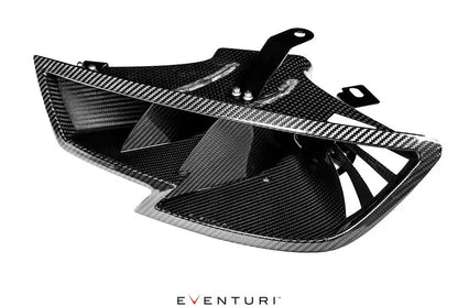 Eventuri Air Duct for Audi RS3 8V, TT 8S Headlights for Stage 3 System - EVE-ST38V8S-CF-HDP