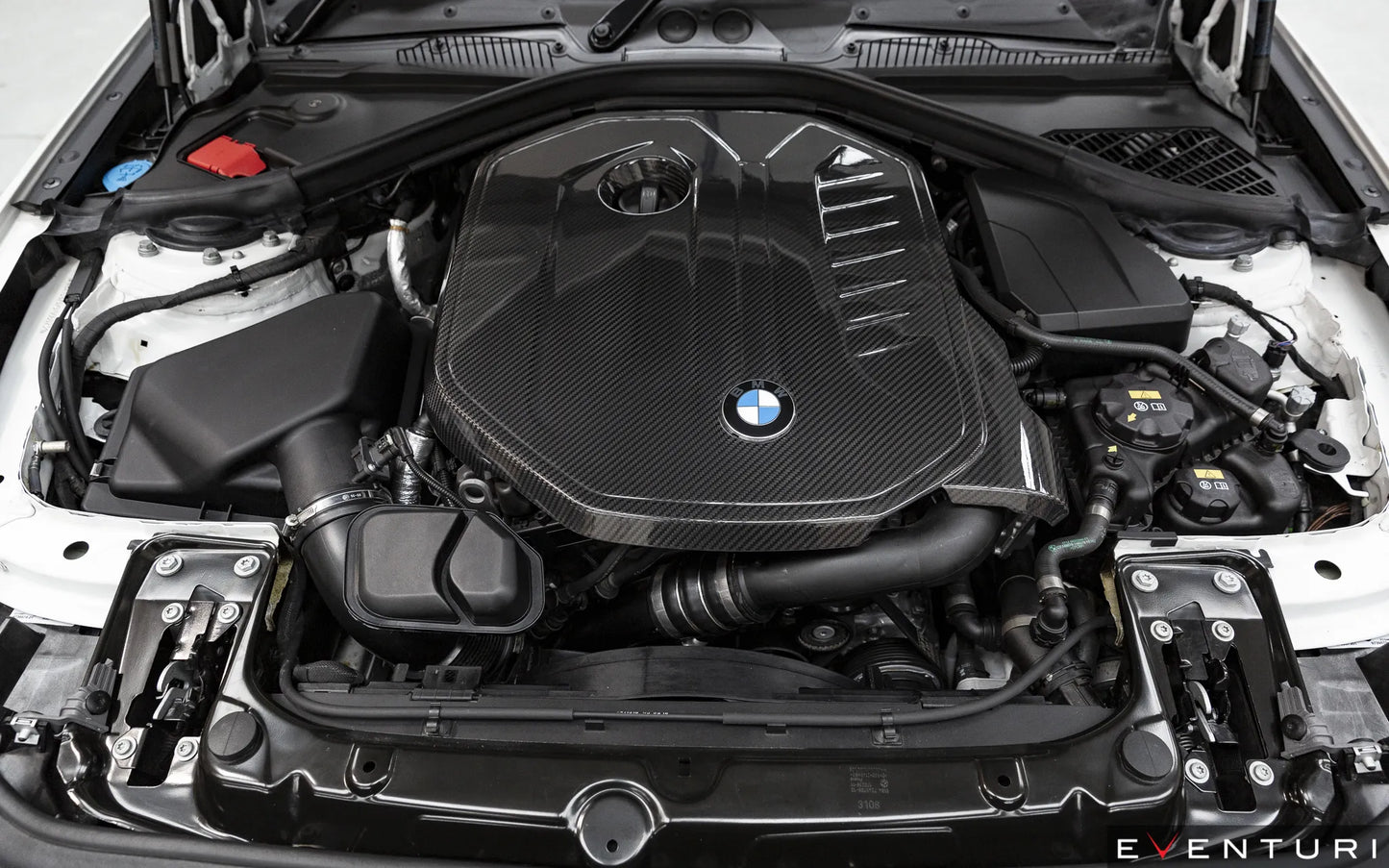 Eventuri Osłona silnika BMW B58 (M140i, M240i, M340i, M440i - Seria F) - EVE-B58F-CF-ENG
