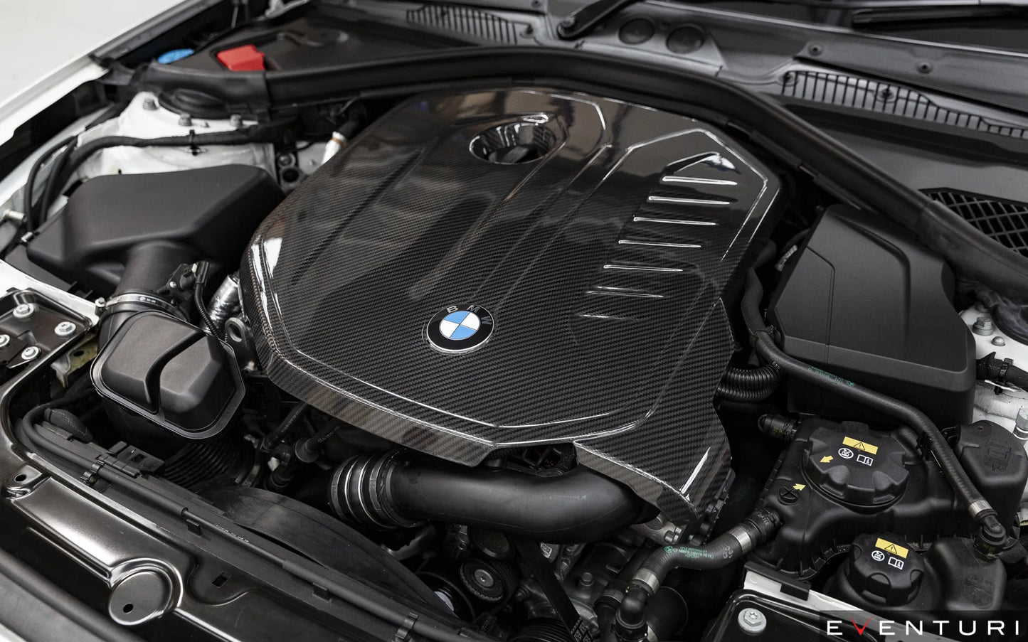Eventuri Osłona silnika BMW B58 (M140i, M240i, M340i, M440i - Seria F) - EVE-B58F-CF-ENG