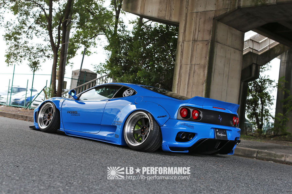Ferrari 360 Modena – bodykit widebody LB-WORKS V2 FRP Liberty Walk – zdjęcie 14