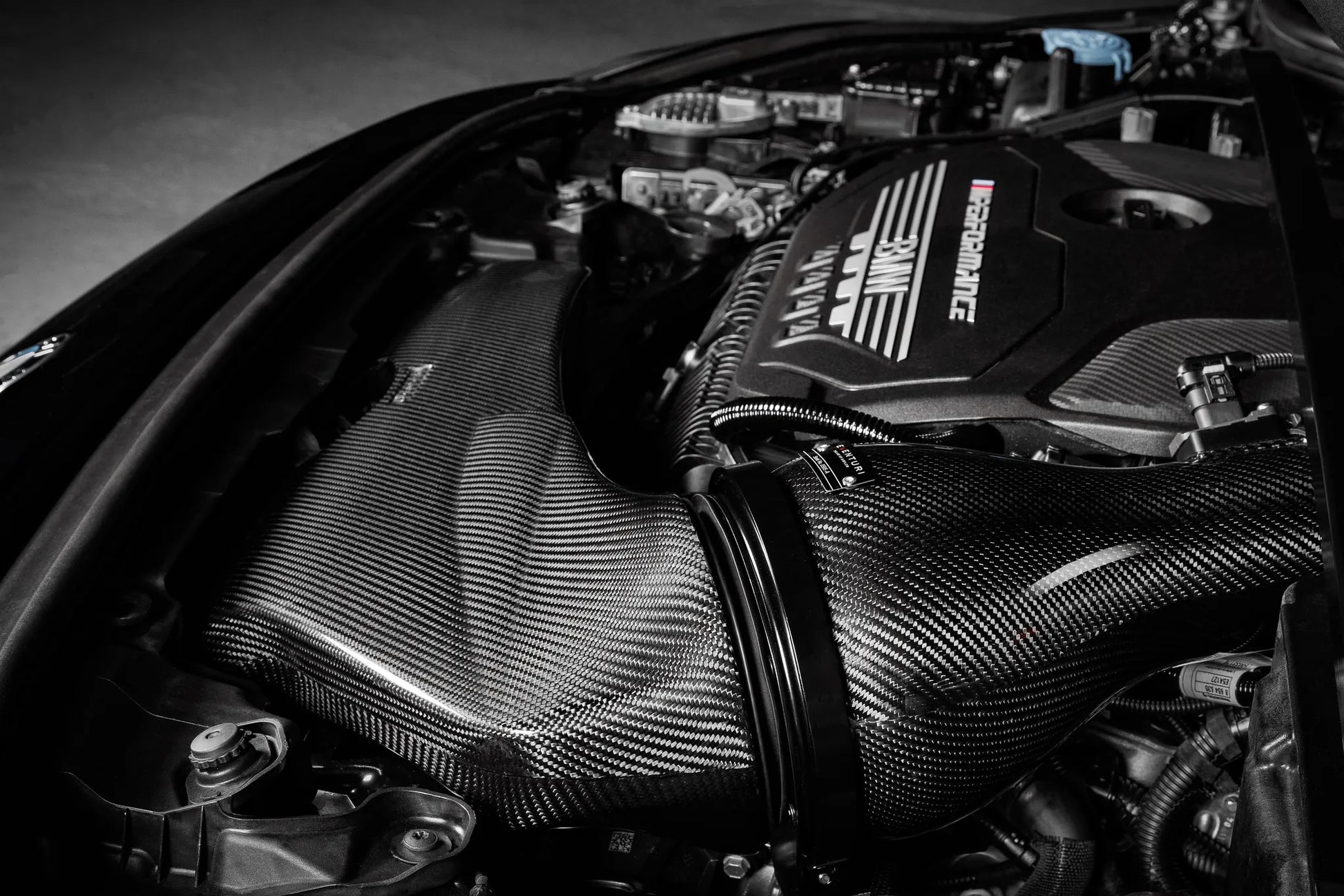 Eventuri Układ Dolotowy BMW Seria 1 F40 M135i, Seria 2 F44 M235i, X2 M35i, 128ti  - EVE-F4XB48-CF-INT - zdjęcie 6