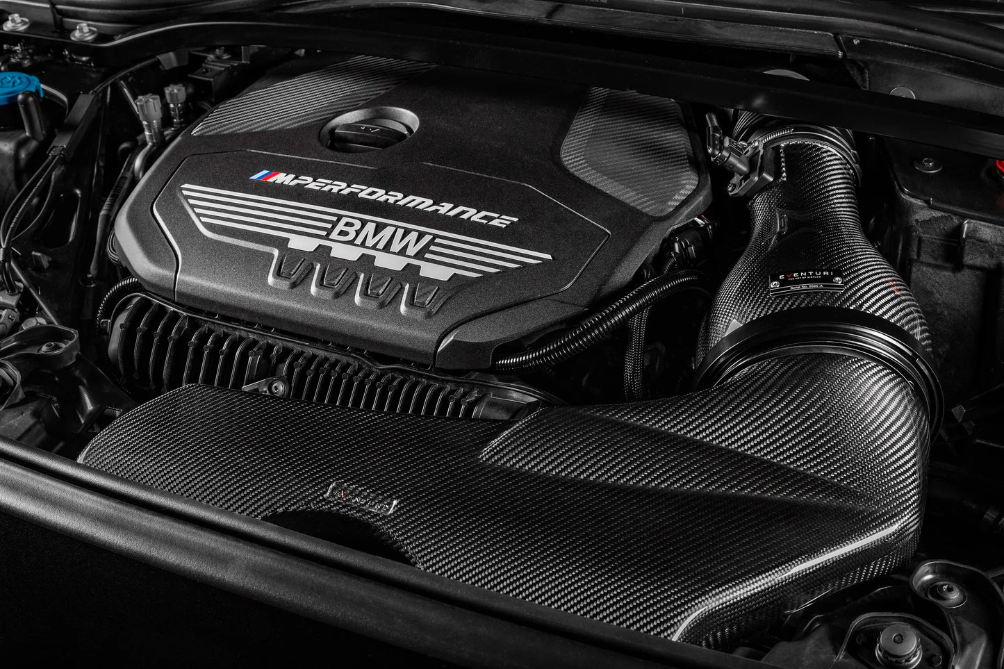 Eventuri Układ Dolotowy BMW Seria 1 F40 M135i, Seria 2 F44 M235i, X2 M35i, 128ti  - EVE-F4XB48-CF-INT - zdjęcie 4