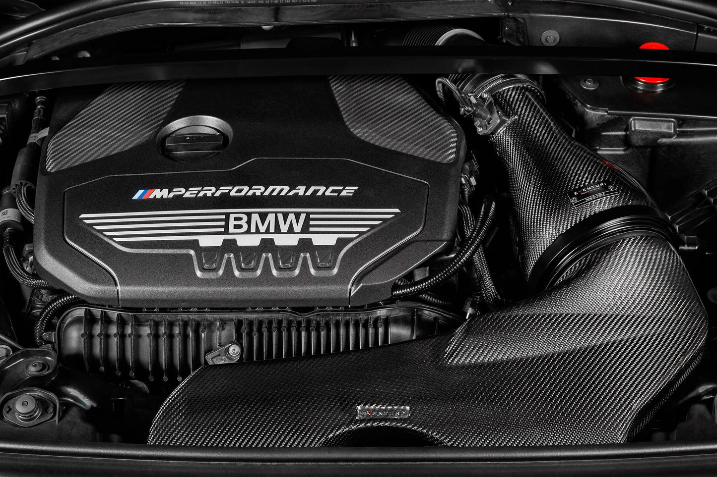 Eventuri Układ Dolotowy BMW Seria 1 F40 M135i, Seria 2 F44 M235i, X2 M35i, 128ti  - EVE-F4XB48-CF-INT - zdjęcie 3