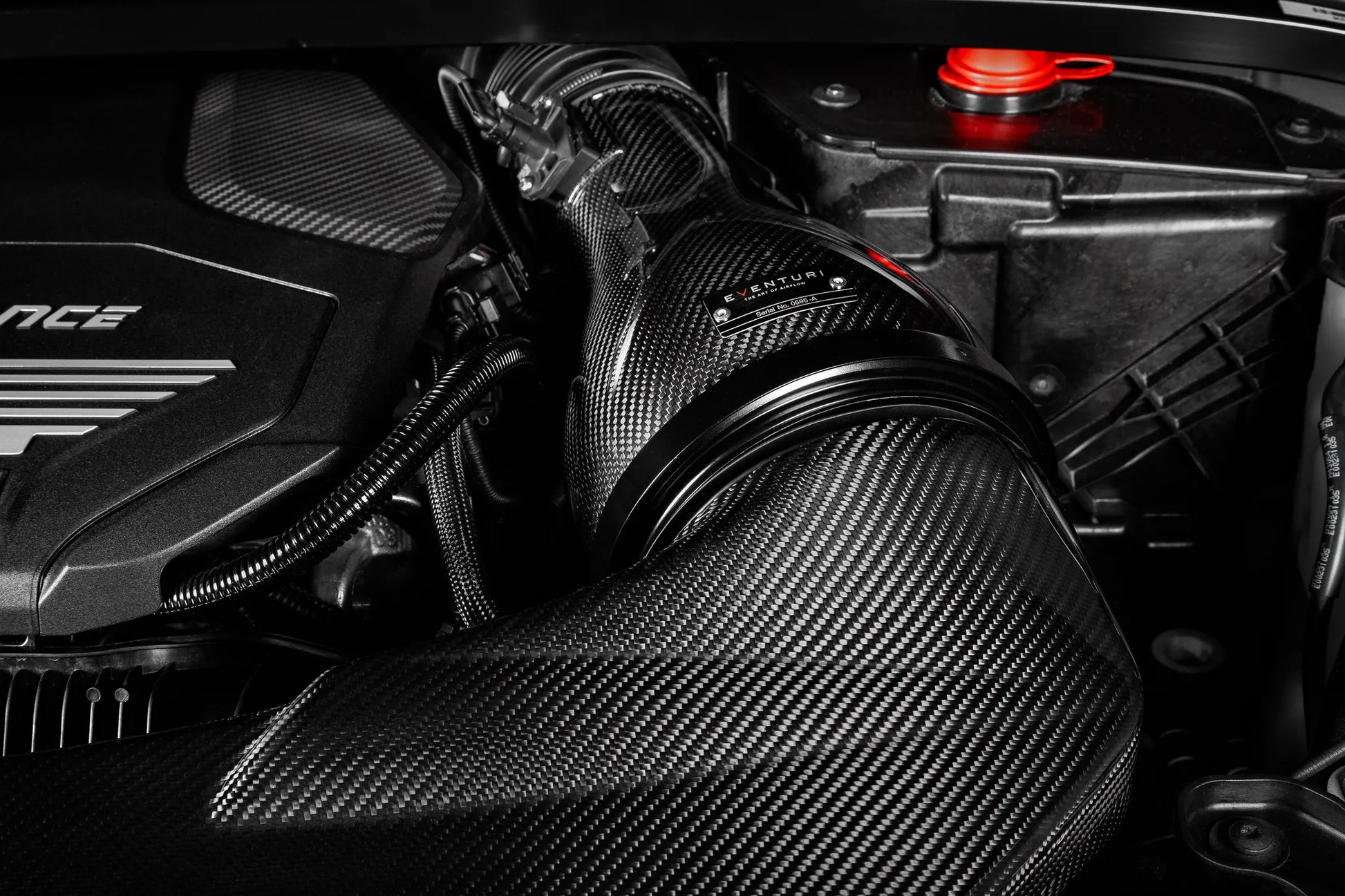 Eventuri Układ Dolotowy BMW Seria 1 F40 M135i, Seria 2 F44 M235i, X2 M35i, 128ti  - EVE-F4XB48-CF-INT - zdjęcie 7