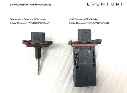 Eventuri Intake System BMW G20/G21, G22/G23 B48 Engine - production until November 2018 - EVE-G20B48-V1-INT