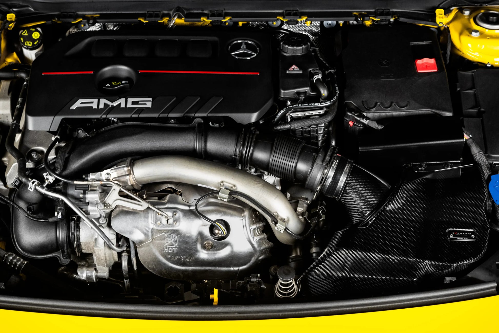 Eventuri Układ dolotowy Mercedes A35 AMG, CLA35, GLA35, GLB35, A250 - EVE-A35-CF-INT - zdjęcie 2