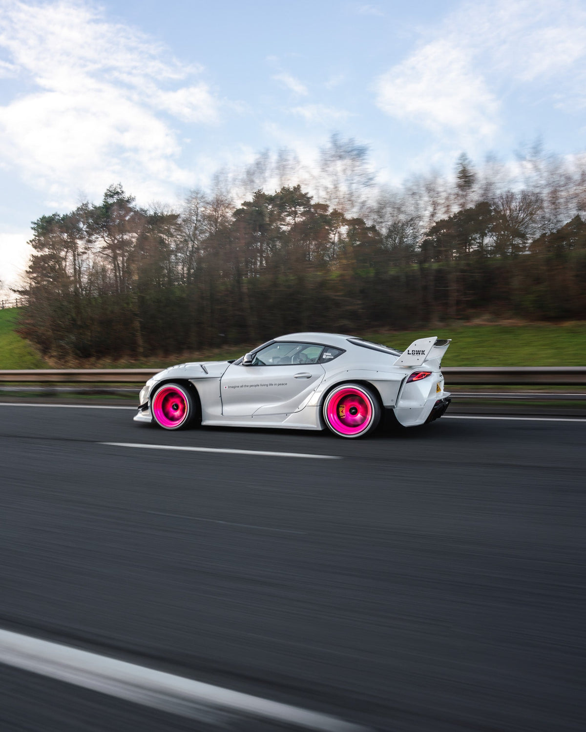Toyota GR Supra A90 – bodykit widebody LB-WORKS V2 FRP Liberty Walk – zdjęcie 8