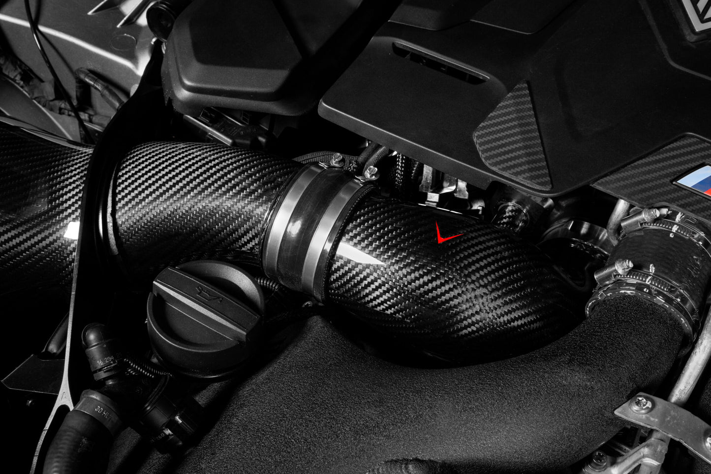 Eventuri Wlot turbo BMW M5 F90, M8 F91/F92/F93 - EVE-F9XM5M8-CHG - zdjęcie 4
