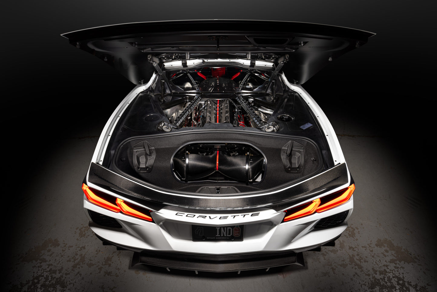 Eventuri Osłona silnika Chevrolet C8 Corvette Stingray - EVE-C8VT-CF-ENG EVE-C8VT-CF-ENG