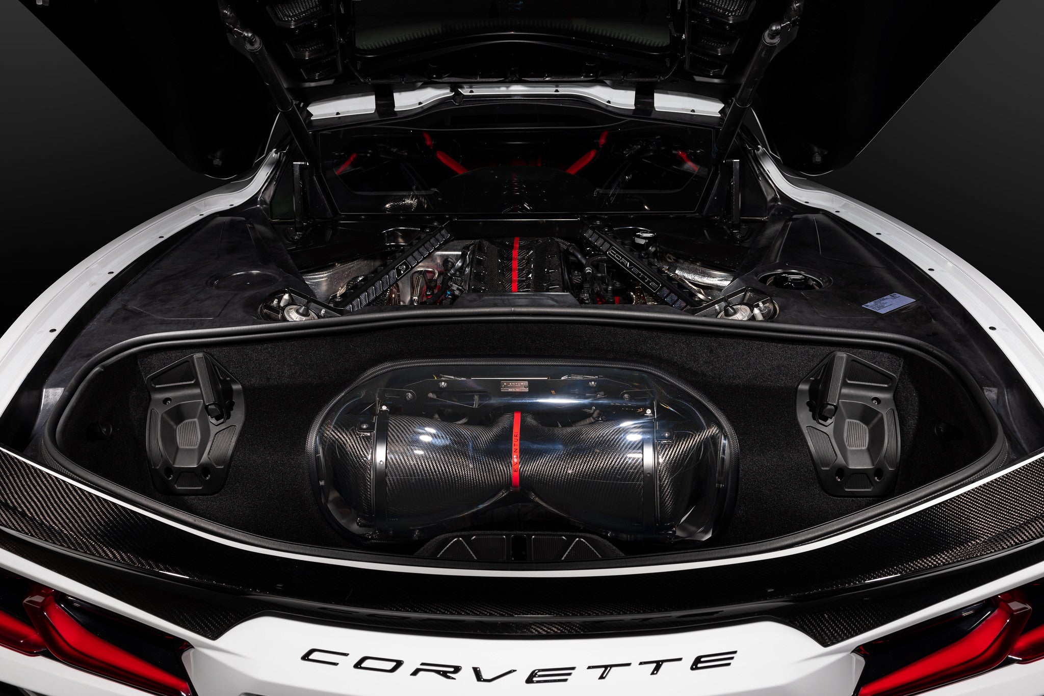 Eventuri Osłona silnika Chevrolet C8 Corvette Stingray EVE-C8VT-CF-ENG - Zdjęcie 3