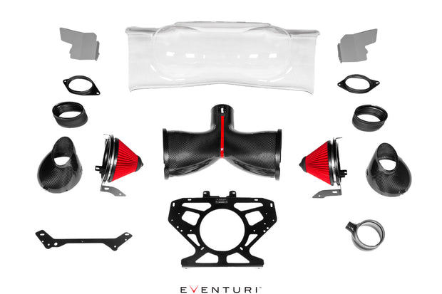Eventuri Osłona silnika Chevrolet C8 Corvette Stingray EVE-C8VT-CF-ENG - Zdjęcie 1