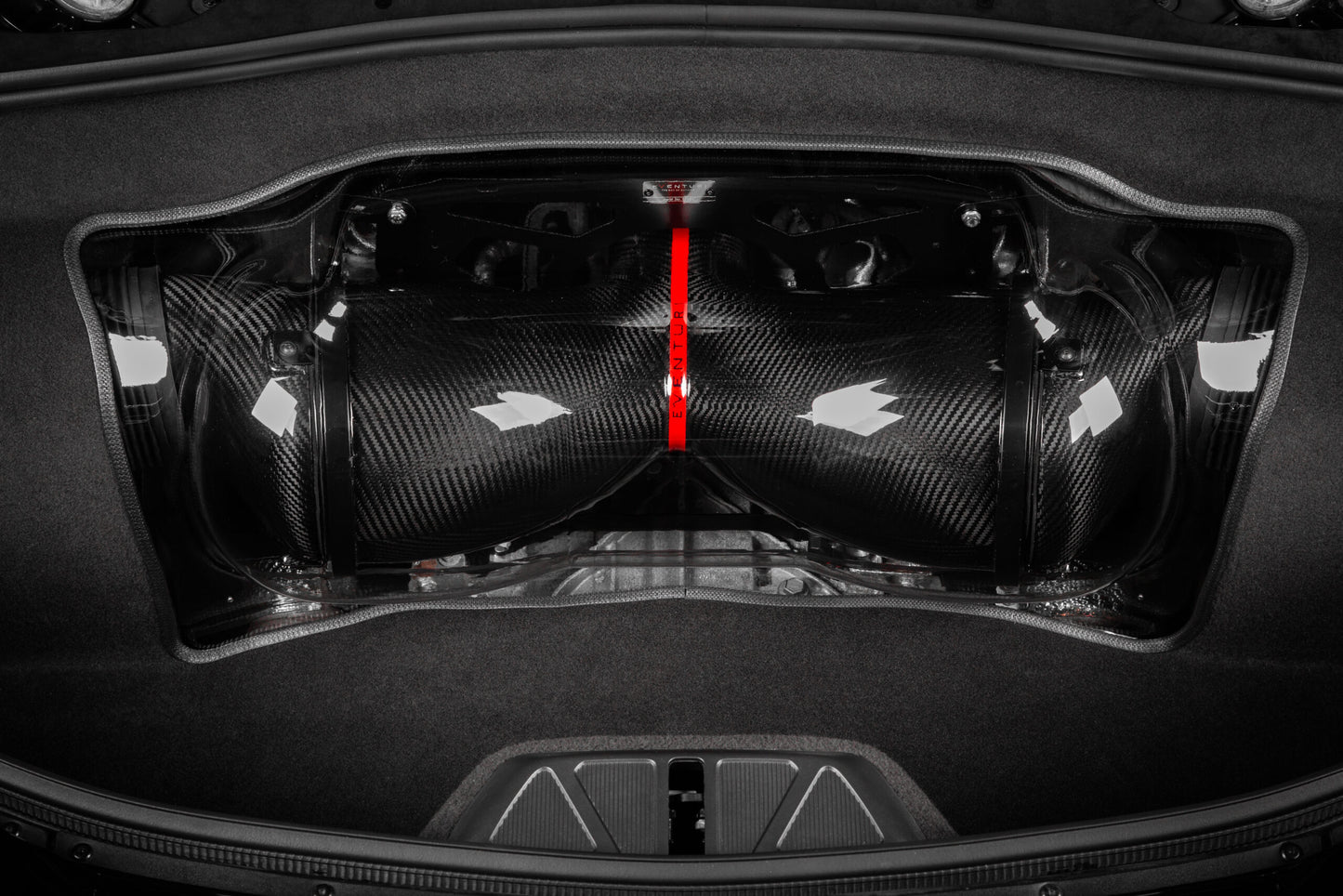 Eventuri Osłona silnika Chevrolet C8 Corvette Stingray - EVE-C8VT-CF-ENG - zdjęcie 7