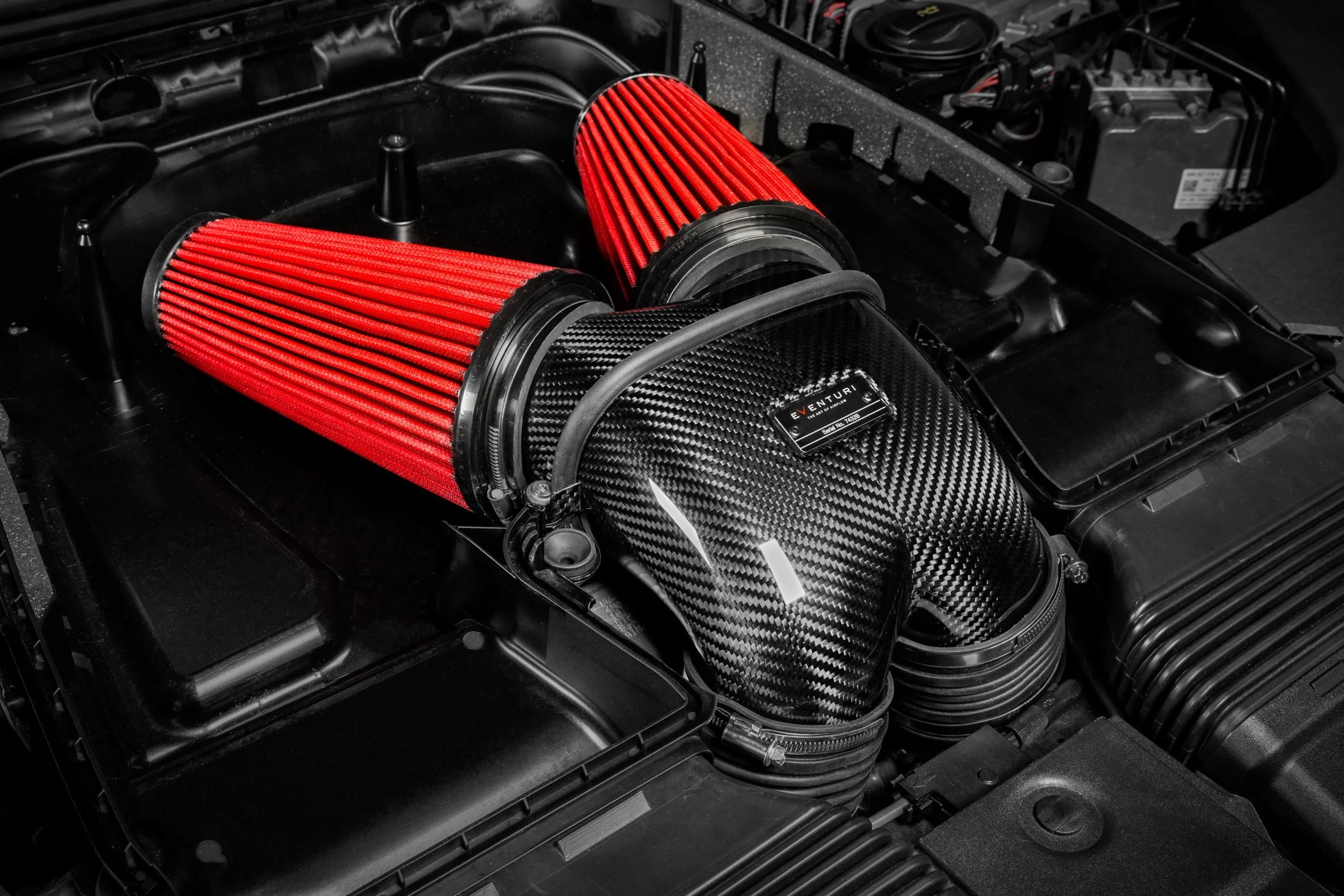 Eventuri Układ dolotowy VAG 4.0 TFSI V8 Twin Turbo - EVE-4V8TT-CF-INT - zdjęcie 4