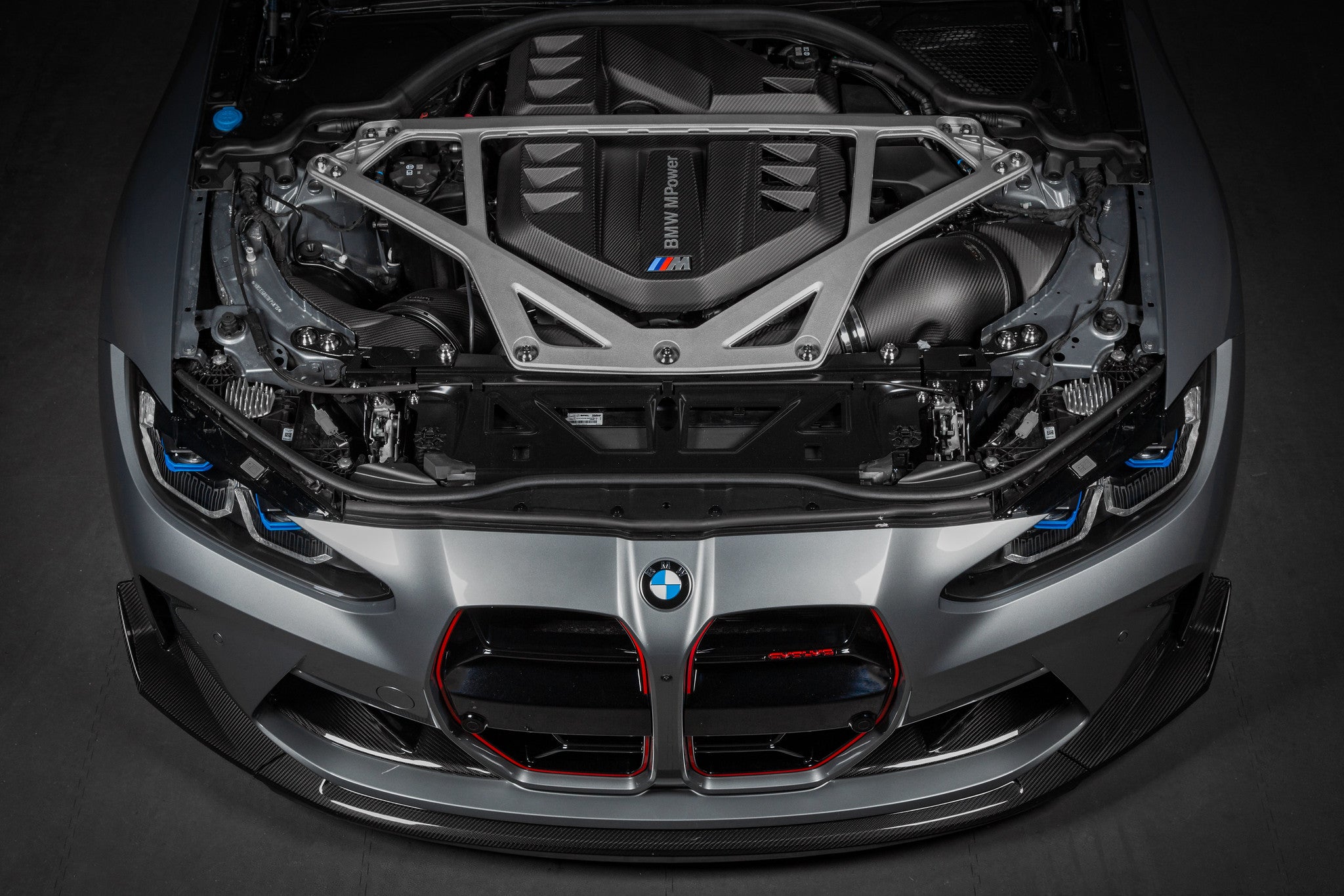 Eventuri Układ dolotowy BMW M3 G81 Połysk EVE-G8XMV2-CF-INT - Zdjęcie 2