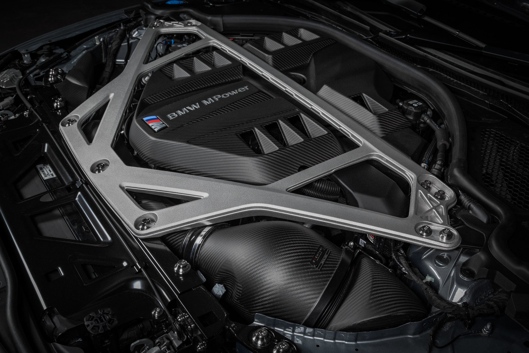 Eventuri Układ dolotowy BMW M3 G80 Połysk EVE-G8XMV2-CF-INT - Zdjęcie 3