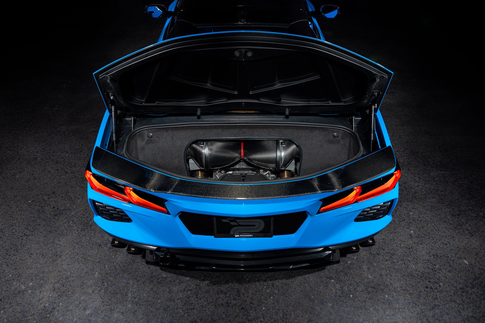 Eventuri Osłona silnika Chevrolet C8 Corvette Stingray EVE-C8VT-CF-ENG - Zdjęcie 6