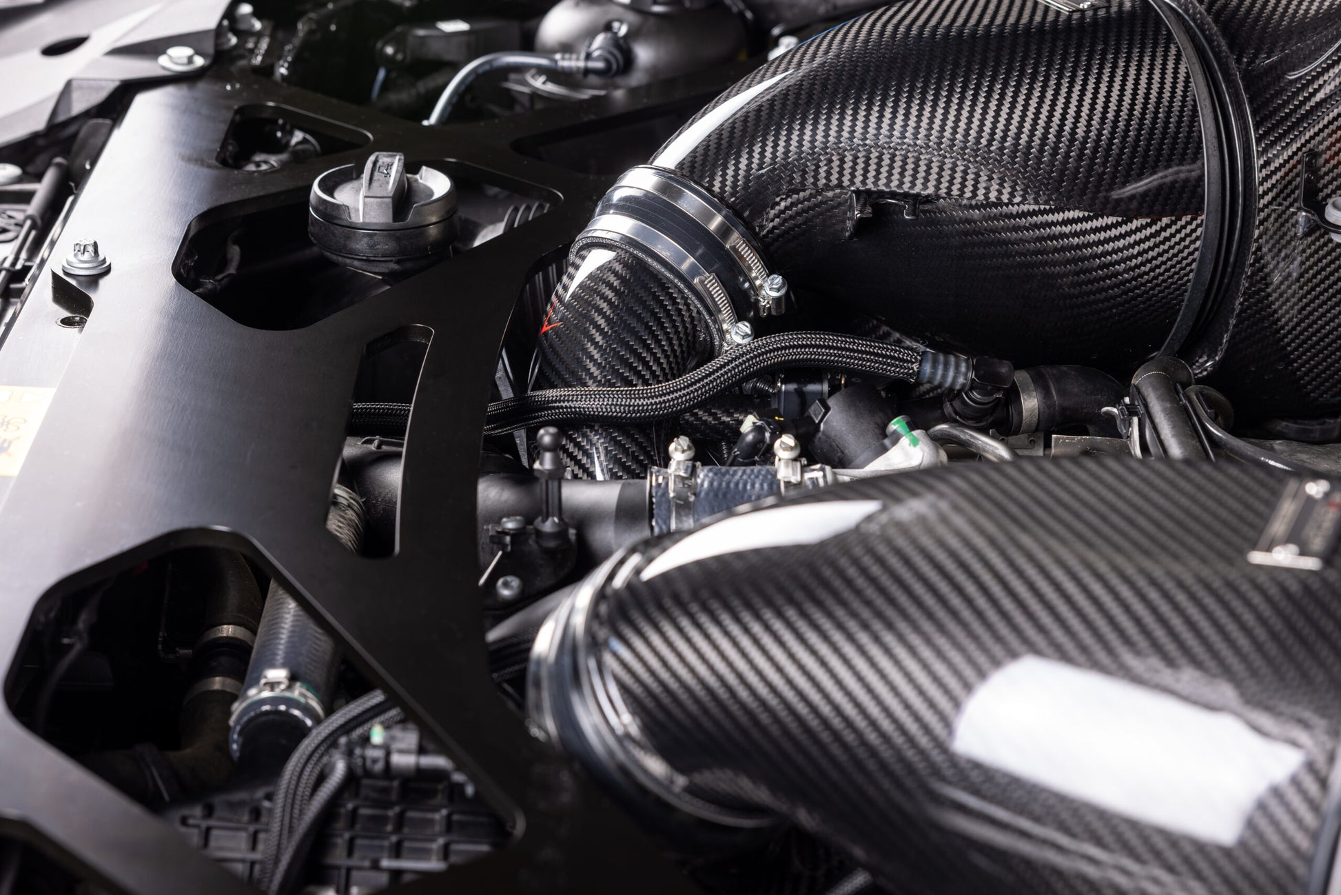 Eventuri Wlot turbo BMW X5M, X6M, XM, X5 M60i oraz X7 M60i – Pre-LCI - EVE-X56M-CHG - zdjęcie 5