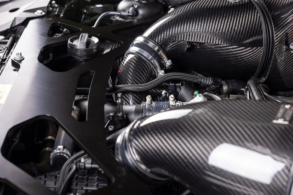 Eventuri Wlot turbo BMW X5M F95 LCI EVE-X56M-LCI-CHG - Zdjęcie 5