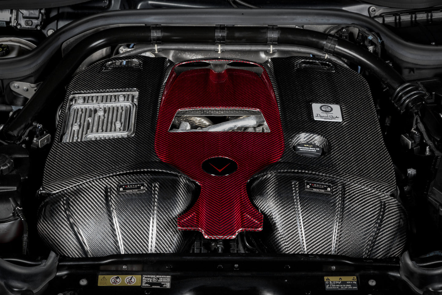 Eventuri Układ Dolotowy Mercedes G63 W463 W463A W464 silnik M177 - EVE-G63AMG-CF-INT - zdjęcie 3