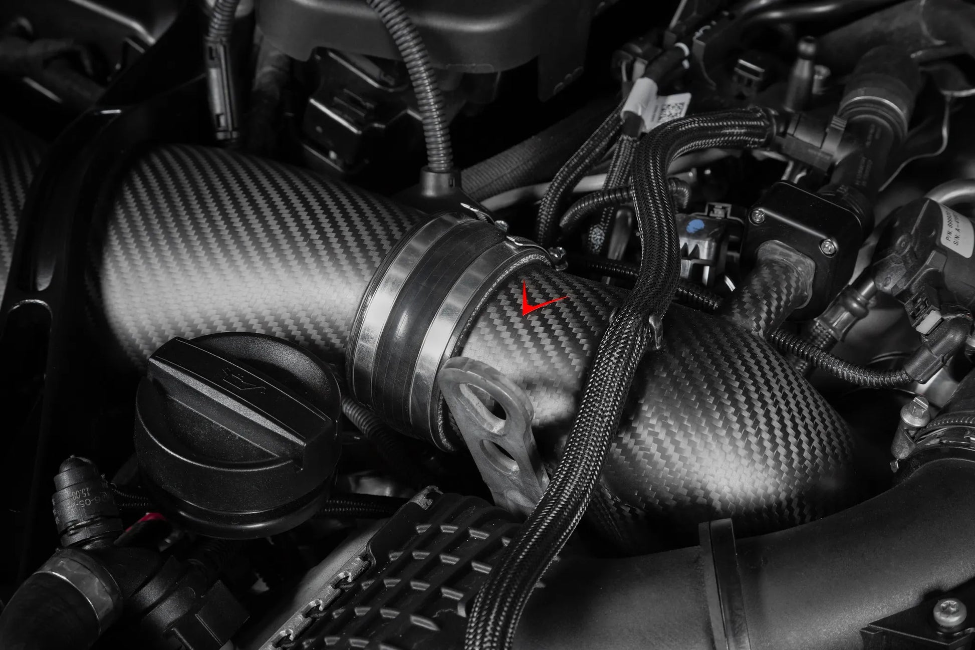 Eventuri Wloty turbo BMW M5 G90, G99 EVE-G9X-CFM-CHG
