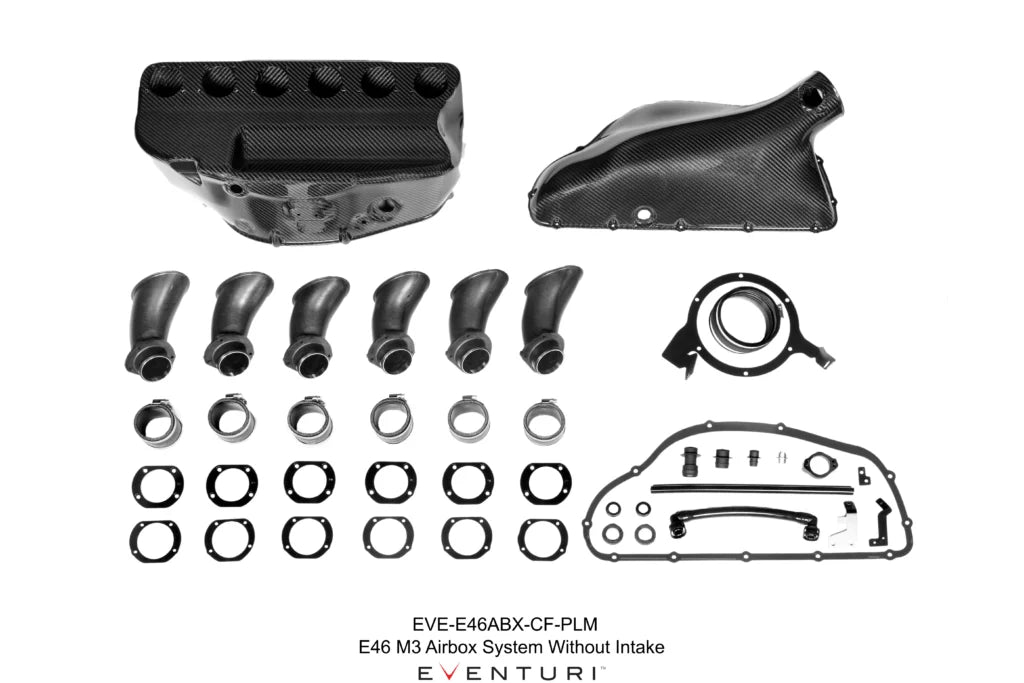 Eventuri Hybrydowy Airbox BMW E46 M3 - EVE-E46ABX-CF-INT - zdjęcie 12