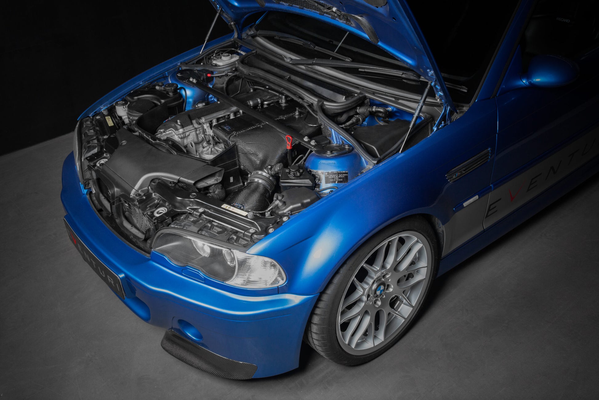 Eventuri Hybrydowy Airbox BMW E46 M3 - EVE-E46ABX-CF-INT - zdjęcie 4