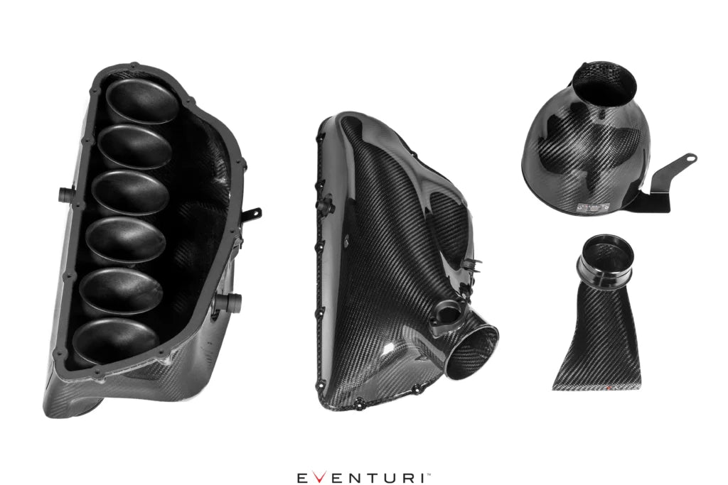 Eventuri Hybrydowy Airbox BMW E46 M3 - EVE-E46ABX-CF-INT - zdjęcie 11