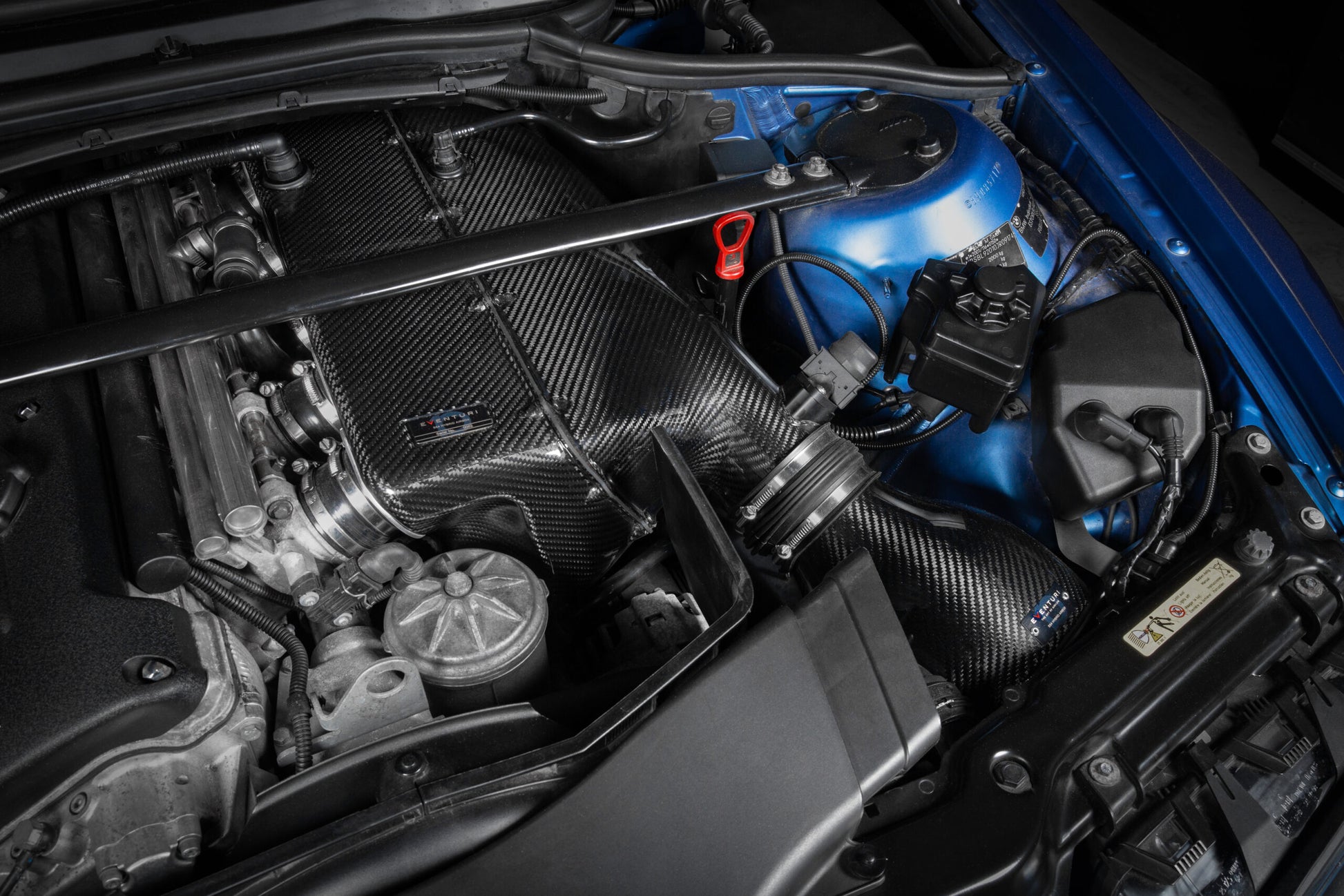Eventuri Hybrydowy Airbox BMW E46 M3 - EVE-E46ABX-CF-INT - zdjęcie 6