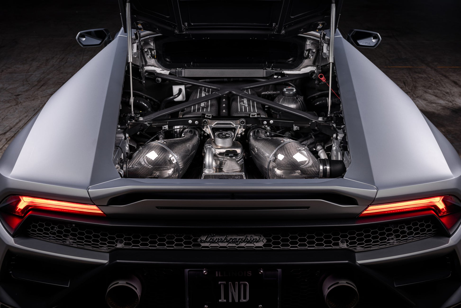 Eventuri Układ dolotowy Lamborghini Huracan EVO / STO Carbon - EVE-HCNEVO-CF-INT - zdjęcie 8
