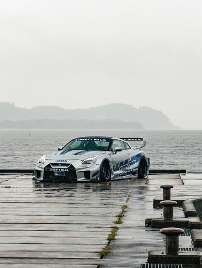 Nissan GT-R R35 – bodykit widebody LB-Silhouette WORKS V2 FRP Liberty Walk – zdjęcie 5
