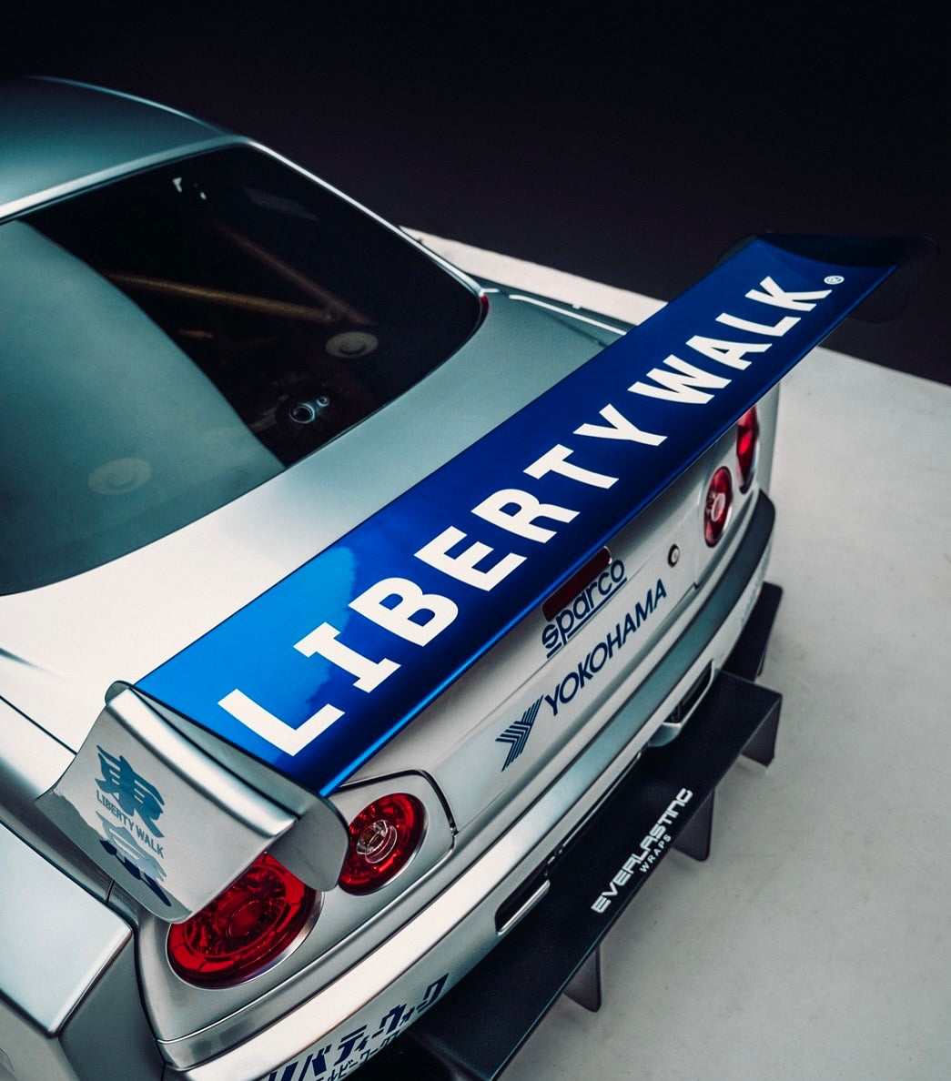 Nissan Skyline R34 (ER34) – bodykit widebody LB-Super Silhouette Liberty Walk – zdjęcie 7