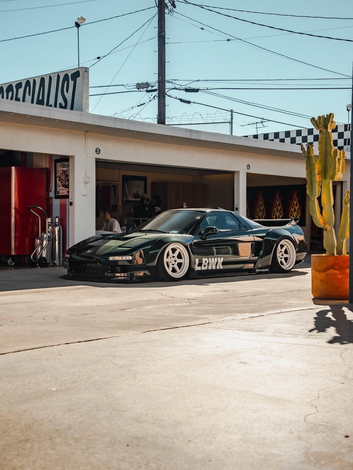 Honda NSX NA1 – bodykit widebody LB-WORKS FRP Liberty Walk – zdjęcie 7
