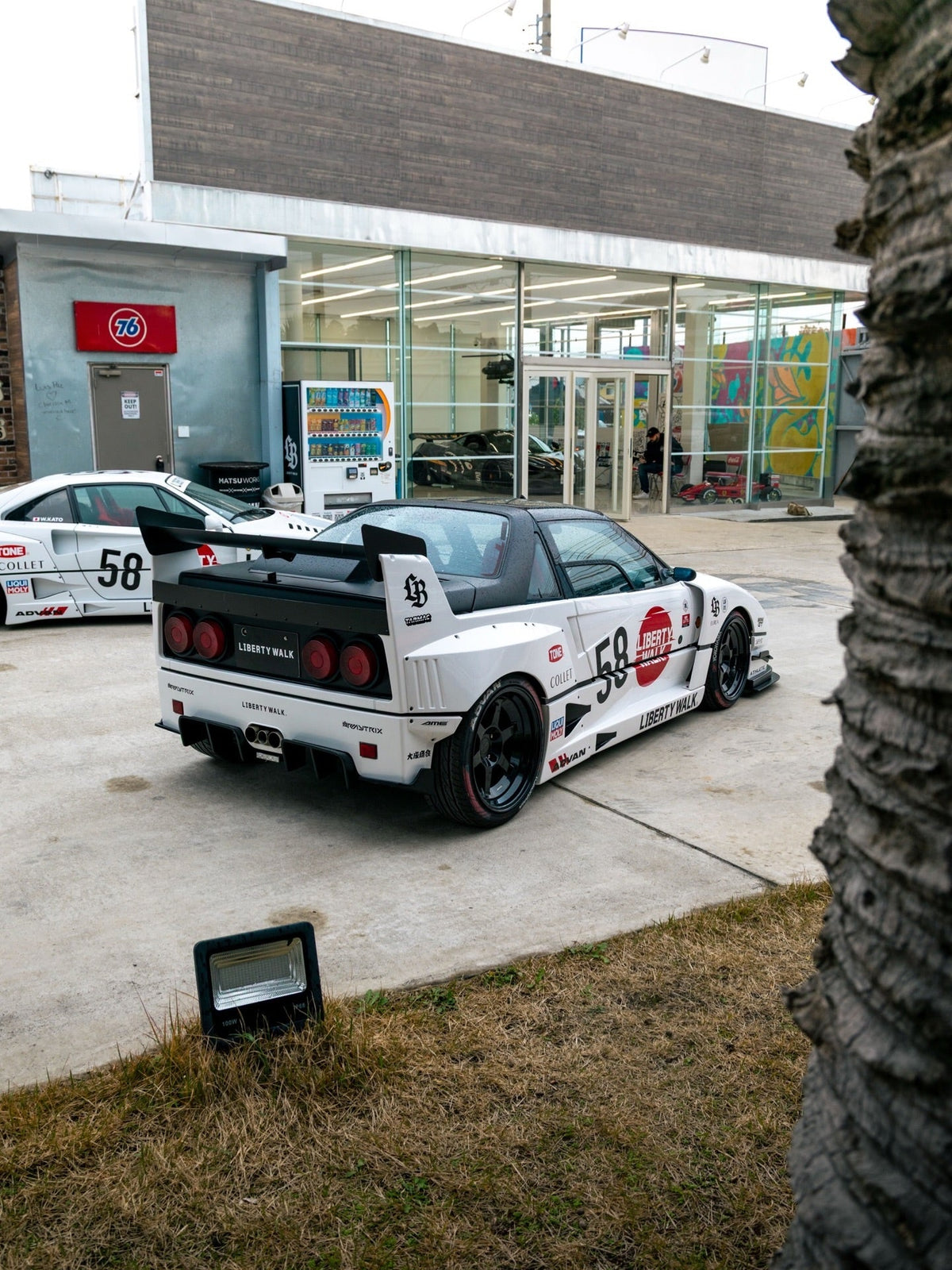 Autozam AZ-1 – bodykit widebody LB-WORKS FRP + dry carbon Liberty Walk – zdjęcie 22