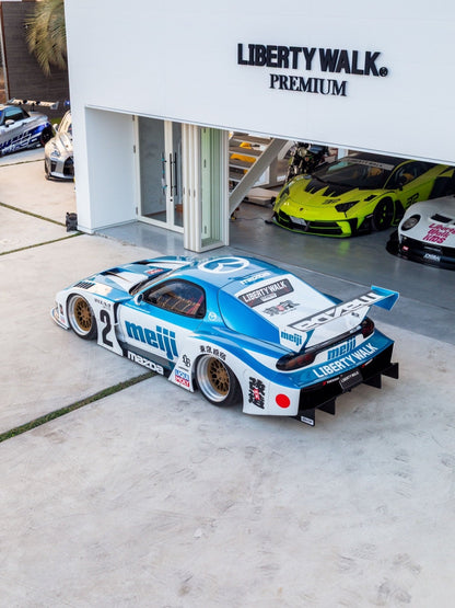 Mazda RX-7 FD – bodykit widebody LB-Super Silhouette FRP Liberty Walk – zdjęcie 19