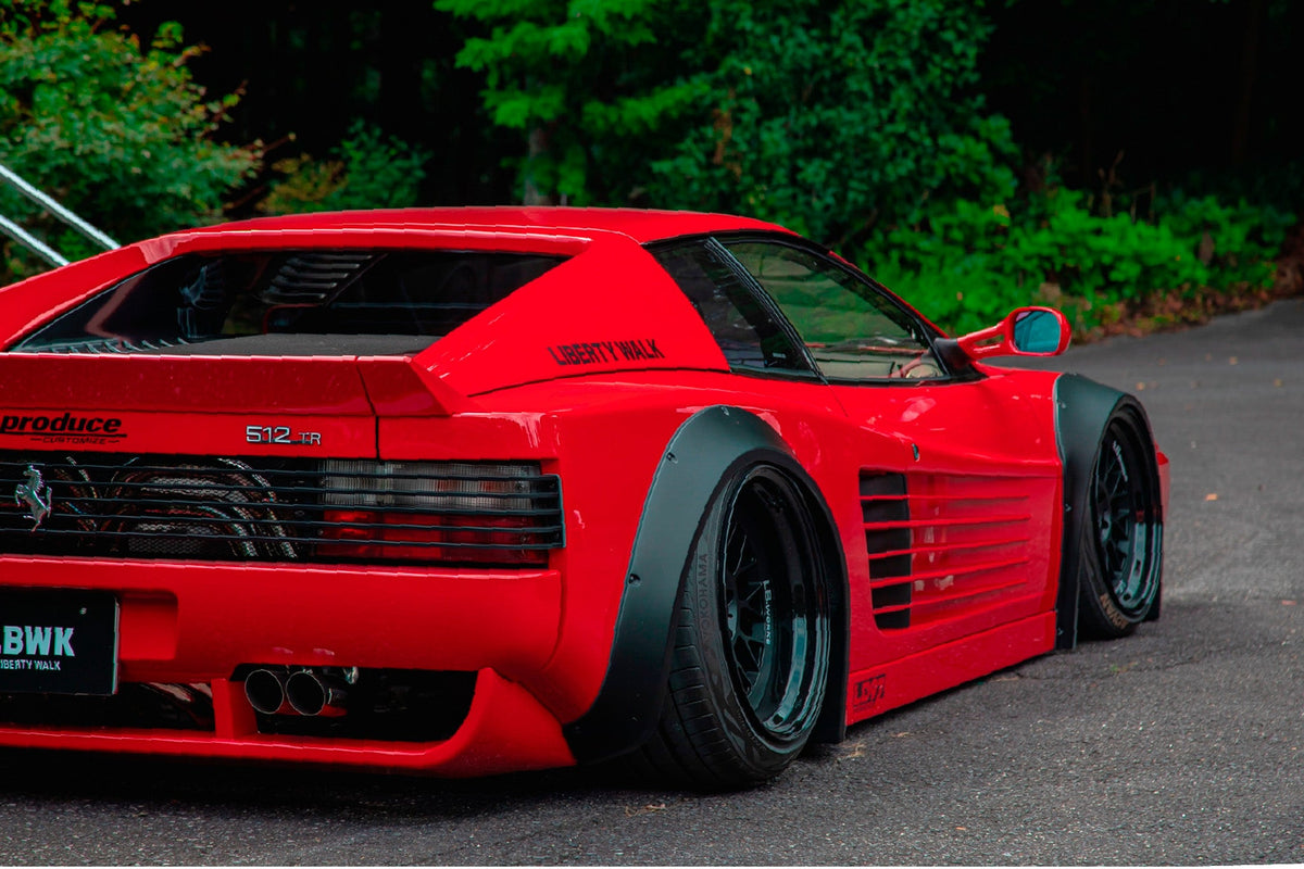 Ferrari 512 TR (Testarossa) – bodykit widebody LB-WORKS FRP Liberty Walk – zdjęcie 3