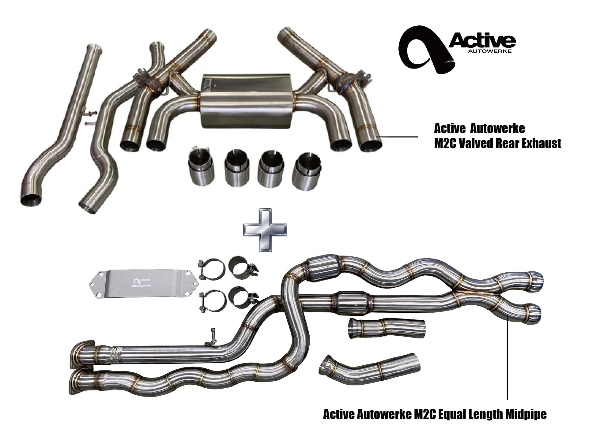 Zestaw wydechowy Active Autowerke BMW F87 M2 Competition